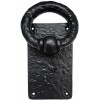 "Adonikam" Black Antique Iron Door Knocker